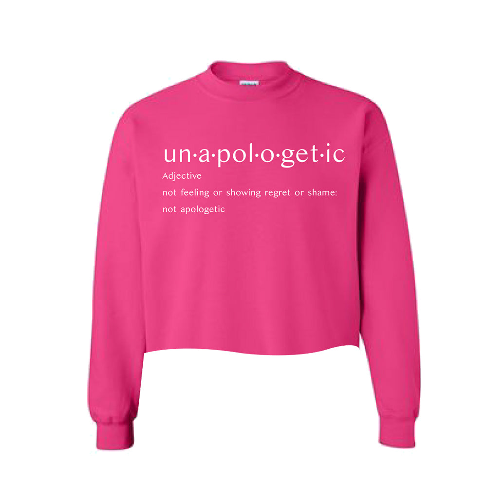 Unapologetic Crop Sweatshirt