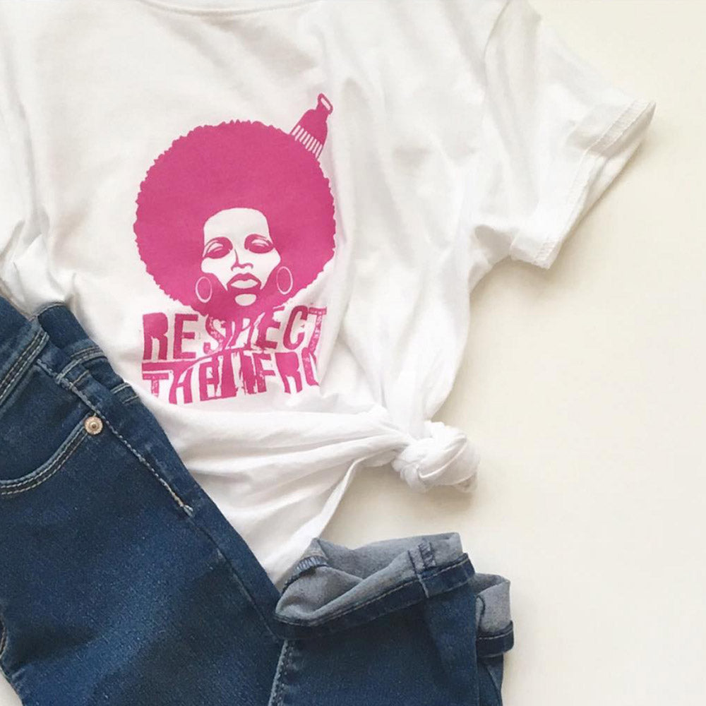 Kids Respect the Fro T-shirt