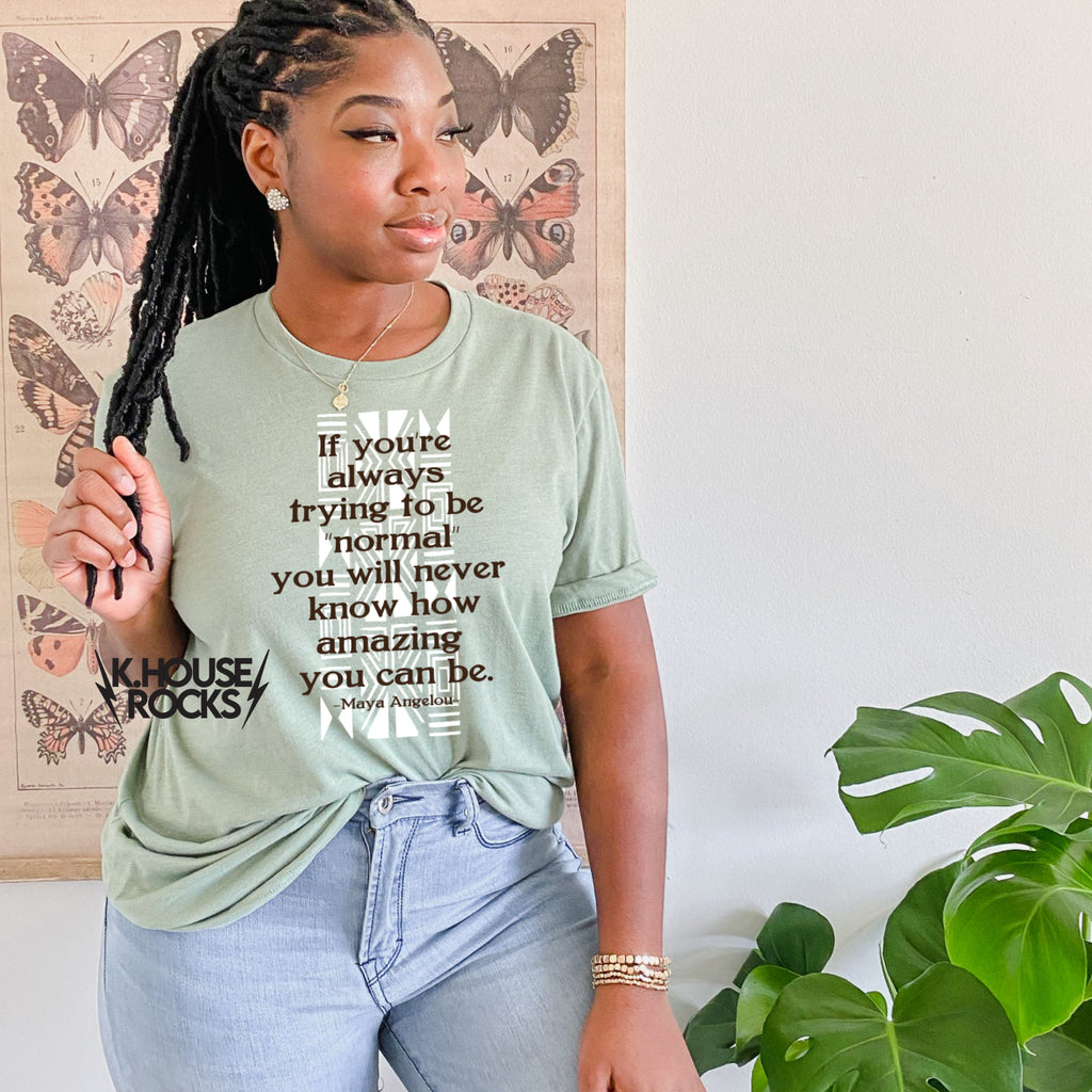 Maya Angelou Quote T-Shirt
