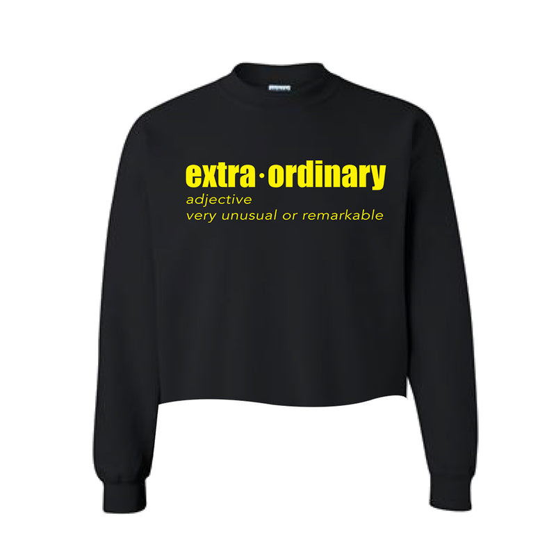 Extraordinary Crop Sweatshirt