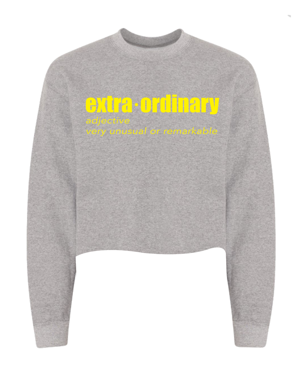 Extraordinary Crop Sweatshirt