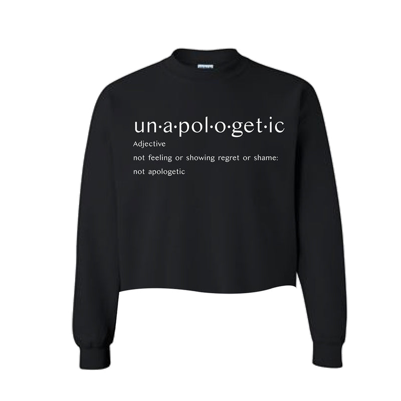 Unapologetic Crop Sweatshirt