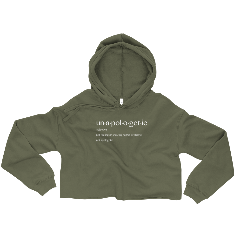 Unapologetic Crop Sweatshirt